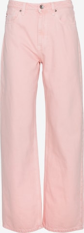 BIG STAR Loosefit Jeans 'Meg' in Roze: voorkant