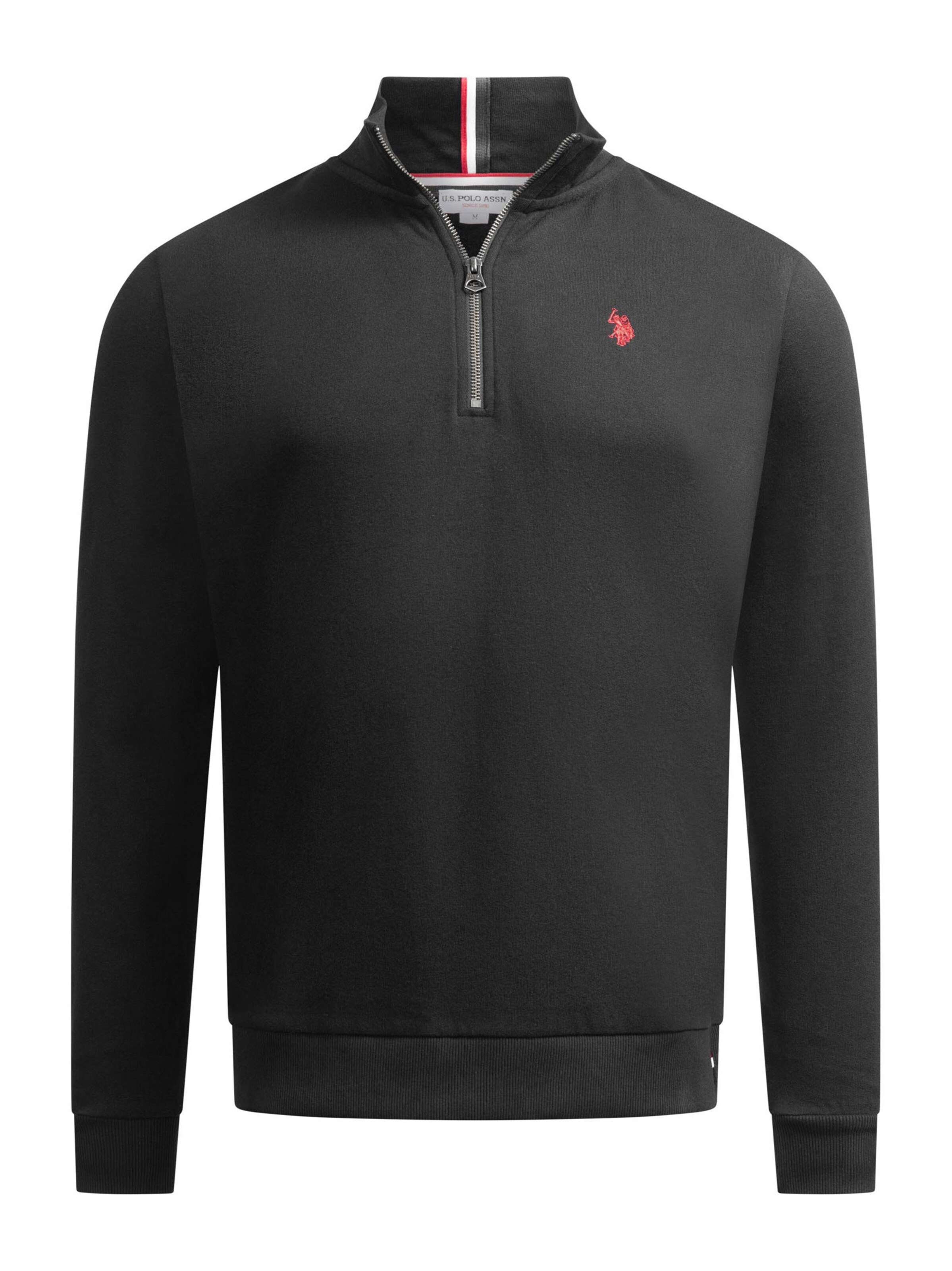 U.S. POLO ASSN. Sweatshirt in Black: front