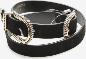 Maje Belt in S in Black: front