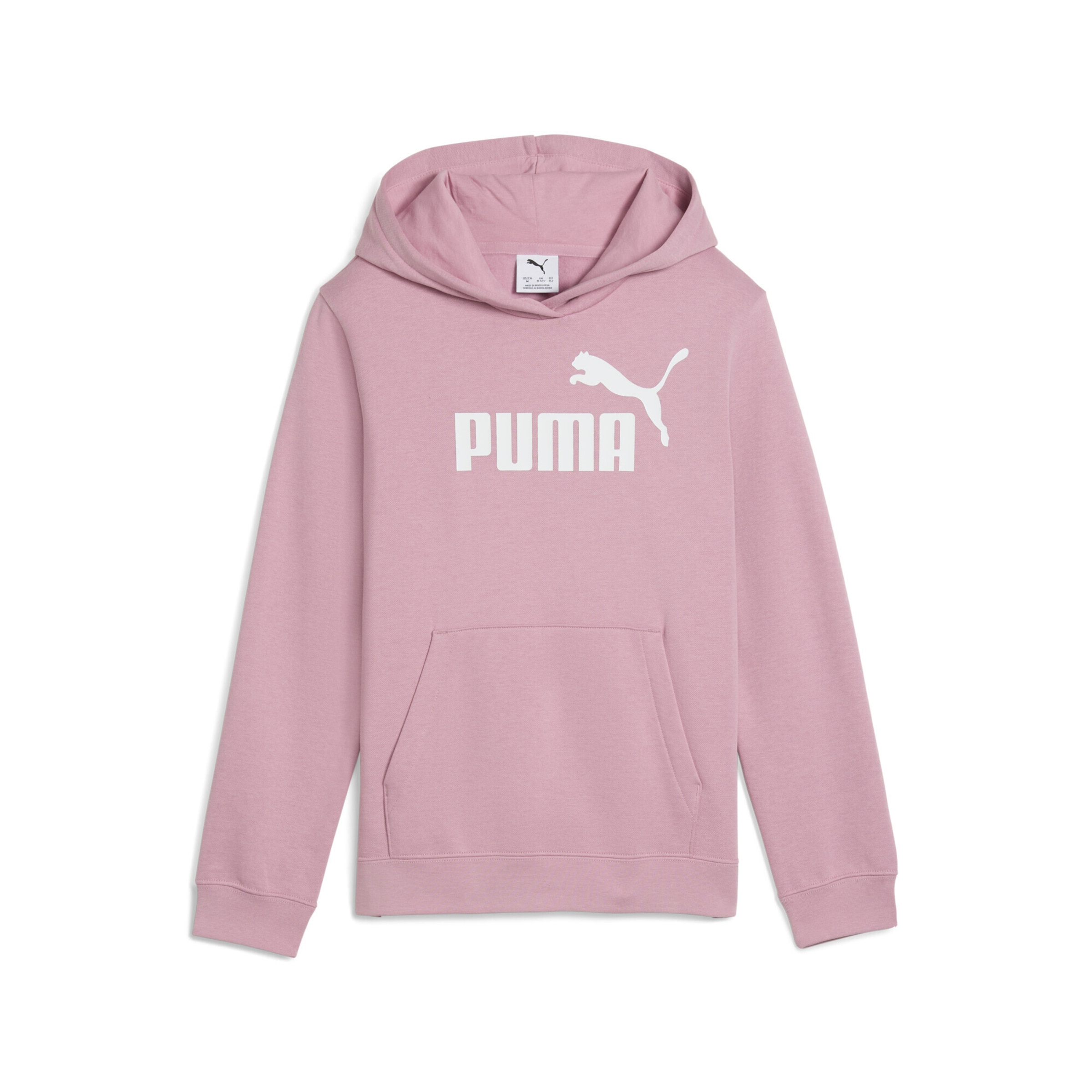 PUMA Sweatshirt 'ESS No. 1' in Pink: Vorderseite