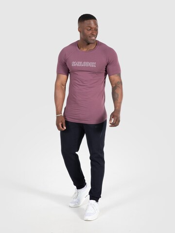 Smilodox Performance Shirt 'Timmy' in Purple