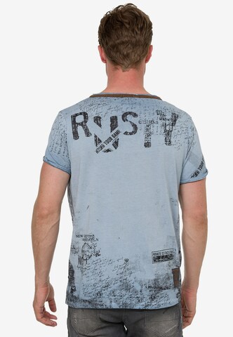 Rusty Neal T-Shirt in Blau