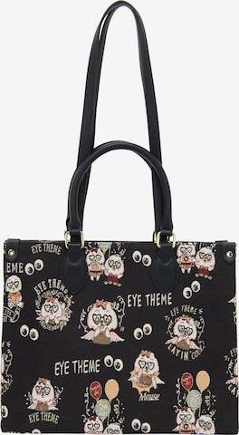 MYMO Käsilaukku 'Pop Eyetheme' värissä musta: etupuoli
