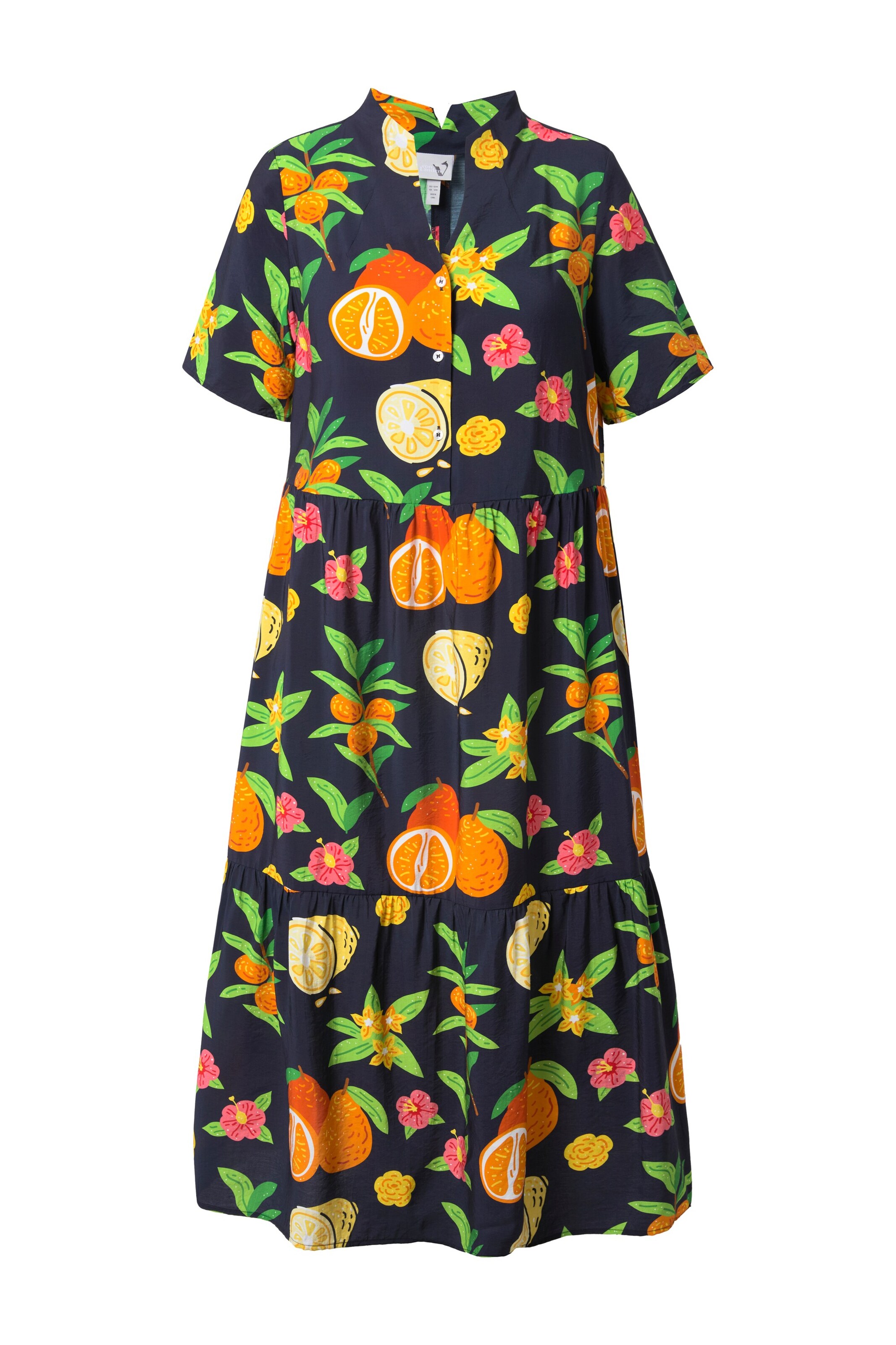 Ulla Popken Kleid in Blau: Vorderseite