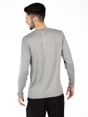 T-Shirt fonctionnel Spyder en gris