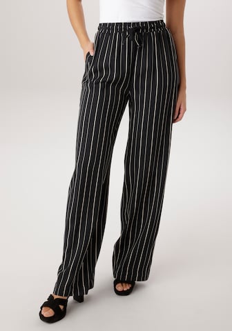 Aniston SELECTED Wide leg Pants in Black: front