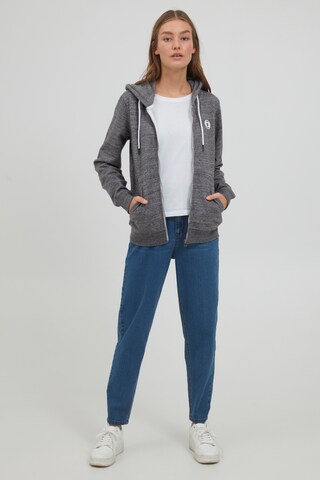 Oxmo Kapuzensweatjacke 'HELNA' in Grau