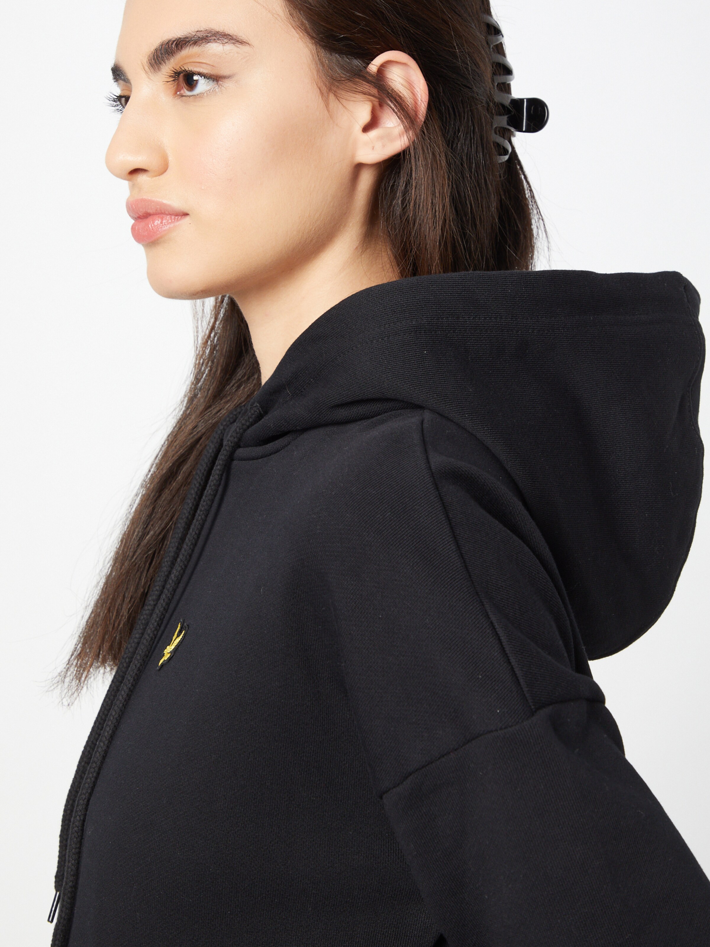 Frauen Sweat Lyle & Scott Sweatshirt in Schwarz - WU59388 Frauen Sweat Lyle & Scott Sweatshirt in Schwarz - WU59388