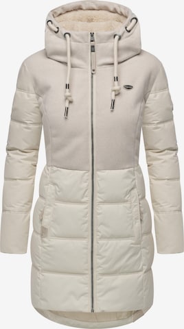 Manteau d’hiver 'Ashani' Ragwear en beige : devant