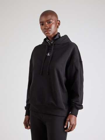 Calvin Klein Jeans Sweatshirt in Schwarz: Vorderseite
