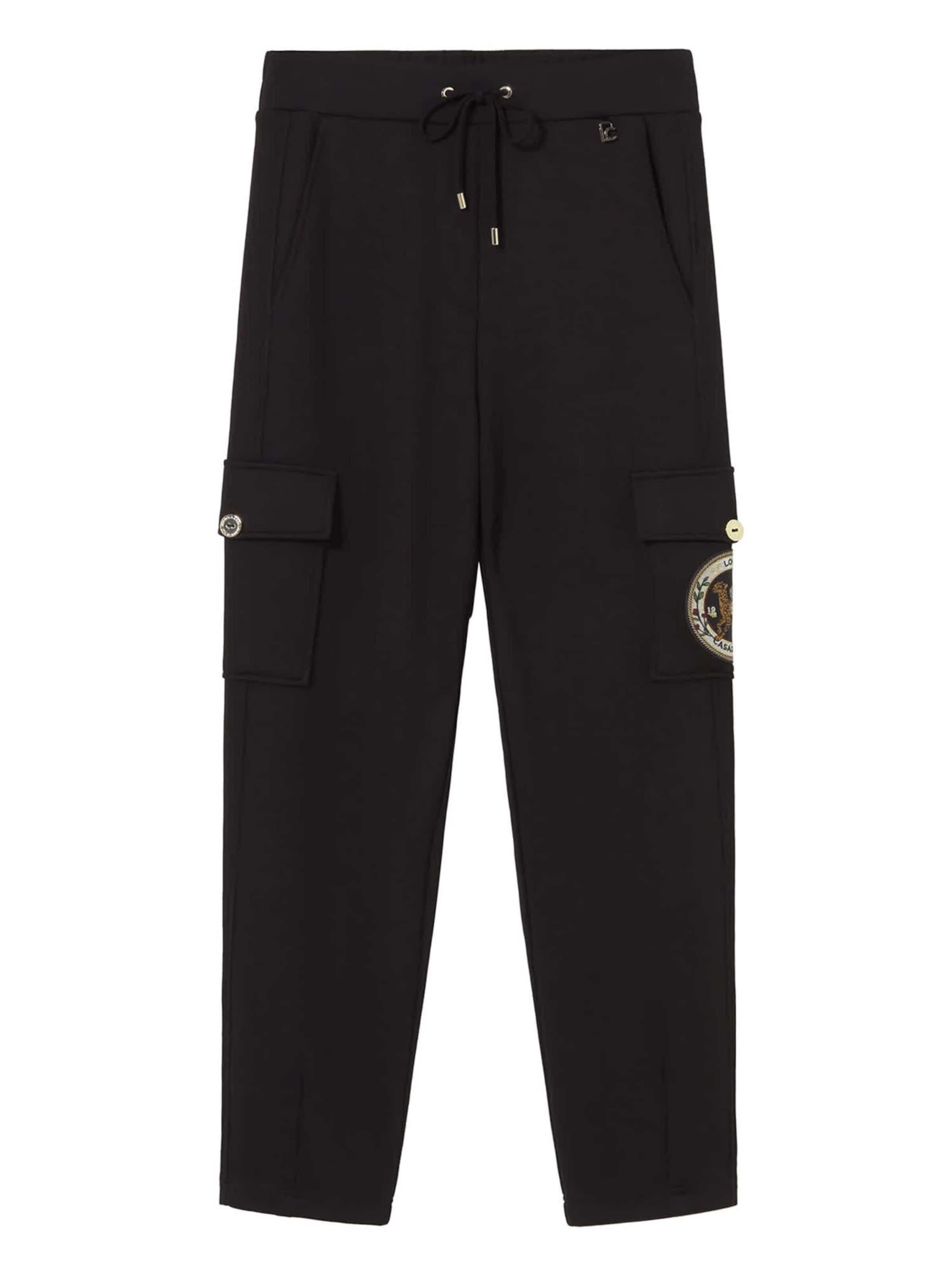 Effilé Pantalon cargo Lola Casademunt en noir : devant