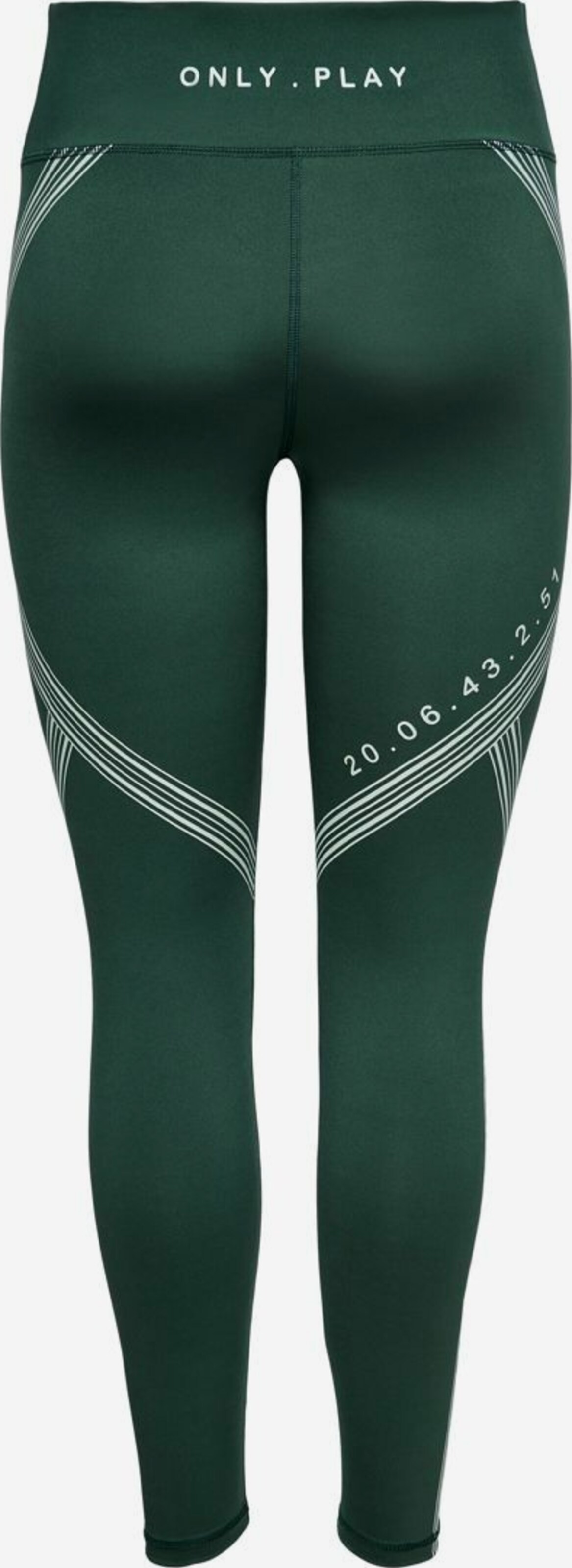 ONLY PLAY Skinny Workout Pants 'SHY' in Dark Green