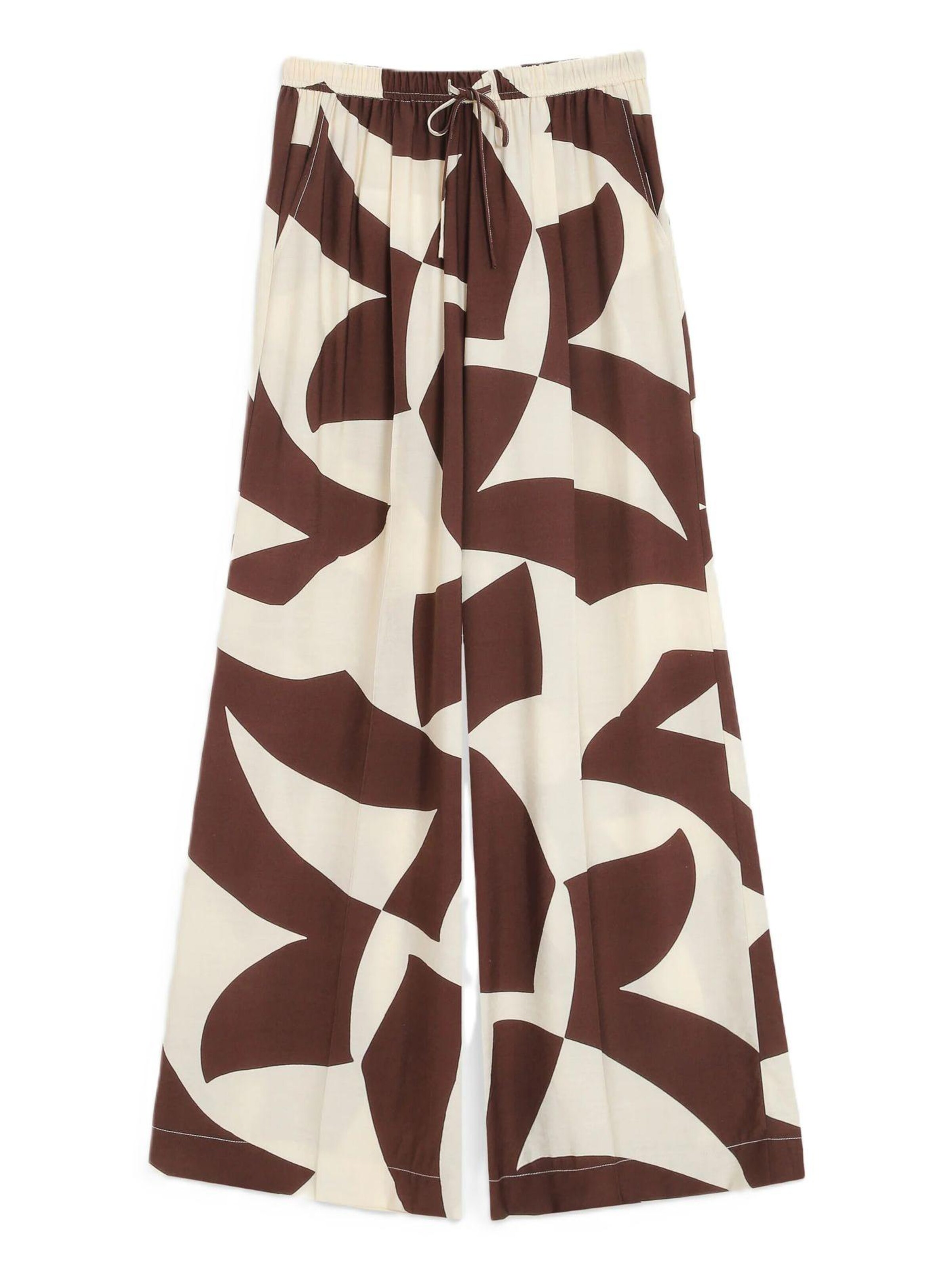 Grace & Mila Wide leg Pants 'VENI' in Mixed colors: front