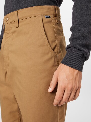 VANS - Loosefit Calças chino 'Authentic' em castanho