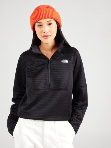 THE NORTH FACE - Camiseta deportiva 'VERTICAL THERMAL' en negro: frente