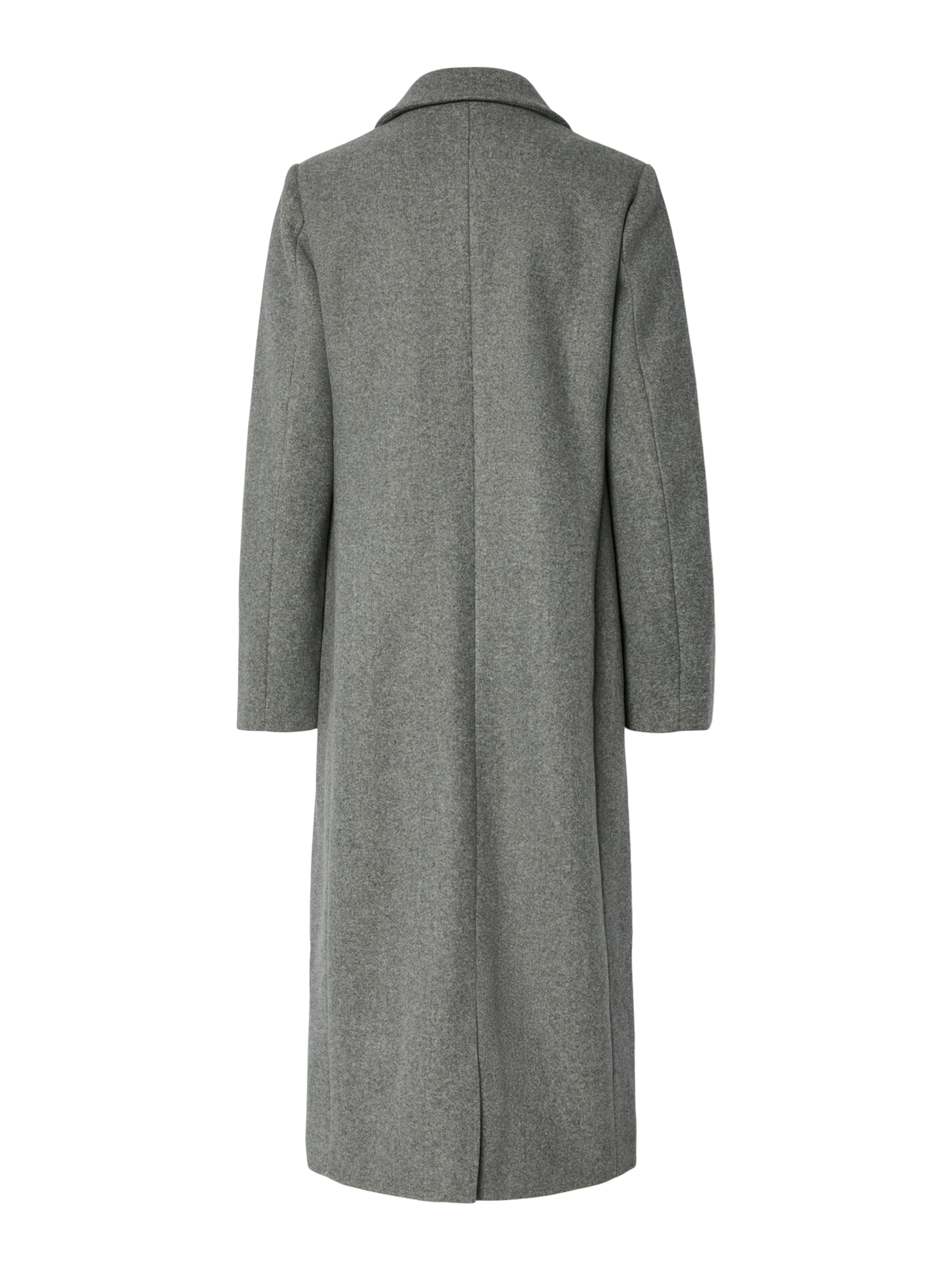 PIECES Between-Seasons Coat 'PCJadine' in Grey