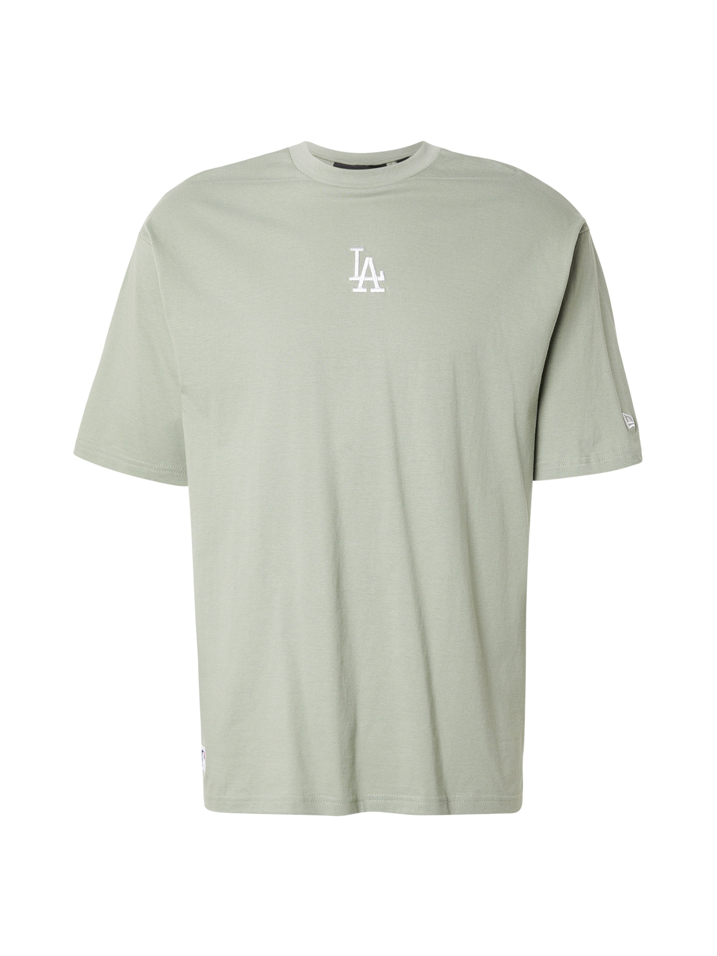 NEW ERA T-Shirt 'MLB' en vert pastel / blanc, Vue avec produit