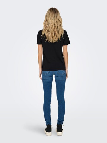 ONLY T-Shirt 'MARIE' in Schwarz