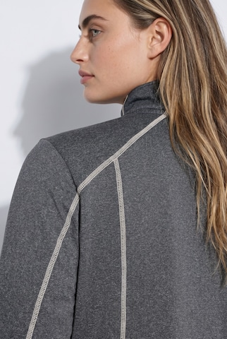 Ulla Popken Sweat jacket in Grey