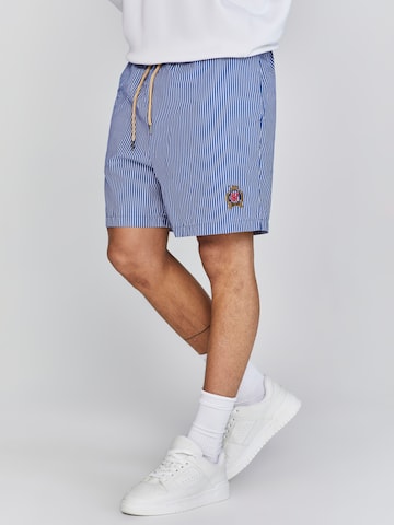 Pantaloncini da bagno di SikSilk in blu: frontale