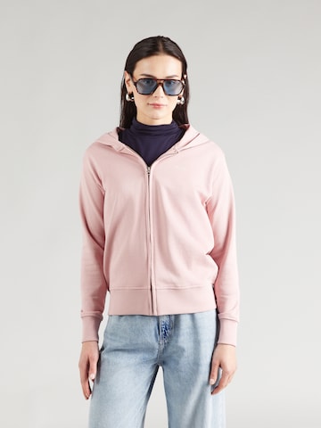 Pepe Jeans - Sudadera con cremallera en rosa: frente