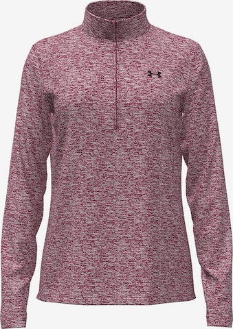 UNDER ARMOUR Functioneel shirt in Rood: voorkant