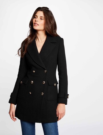 Morgan Between-Seasons Coat 'GFABI' in Black: front