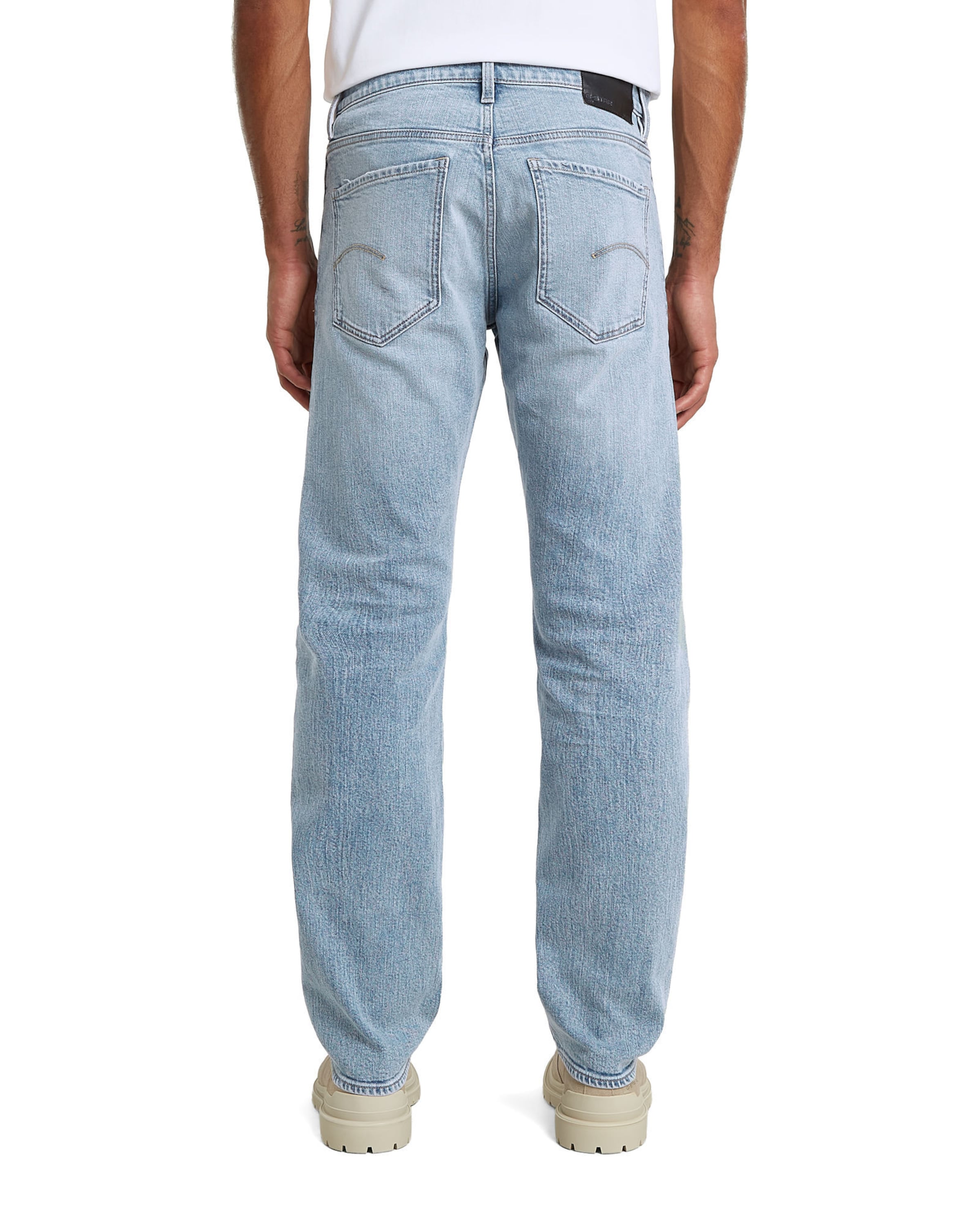 Regular Jean 'Mosa Straight Jeans' G-STAR en bleu