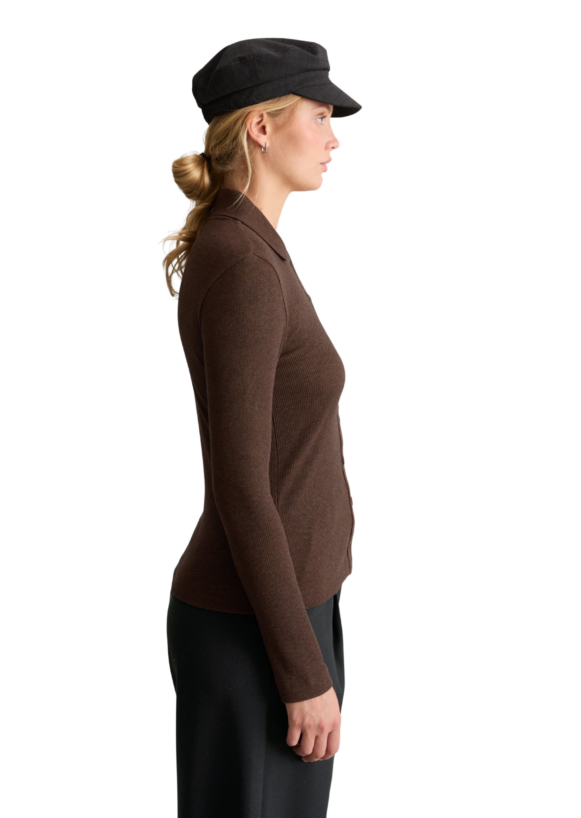 Marc O'Polo DENIM Shirt in Brown: side