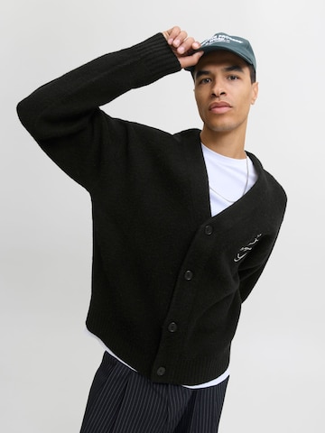 JACK & JONES Cardigan i sort