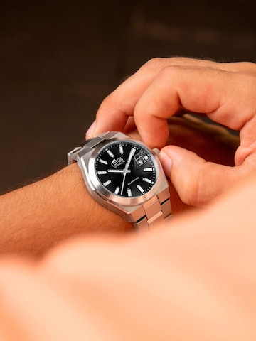 Montre à affichage analogique Lotus en noir