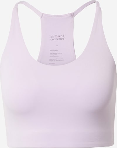 Reggiseno sportivo 'Cleo' Girlfriend Collective di colore lilla pastello, Visualizzazione prodotti