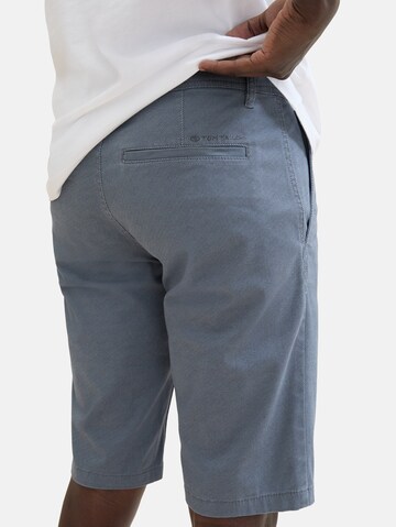 Coupe slim Pantalon chino TOM TAILOR en bleu