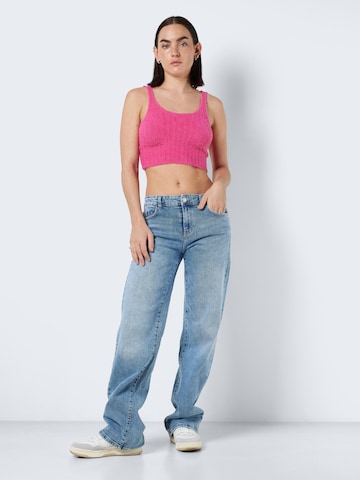 Noisy may Knitted top 'Sweet' in Pink