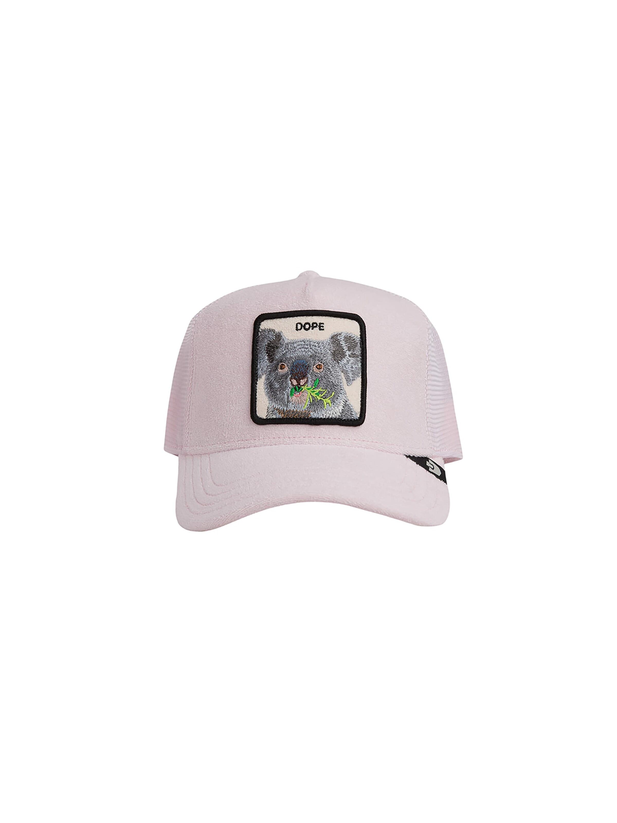 GOORIN Bros. Cap 'Terry Cloth Koala' in Pink: front