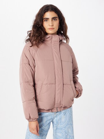 ABOUT YOU Between-Season Jacket 'Claude' in Pink: front