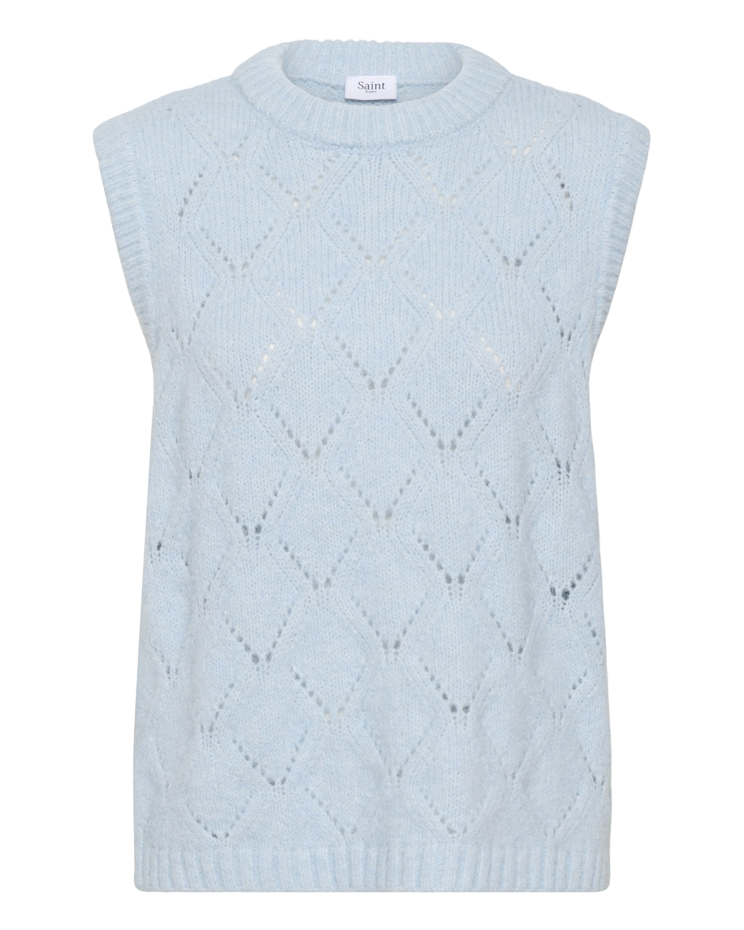 SAINT TROPEZ Pullover 'SZPavaani' in Blau: Vorderseite