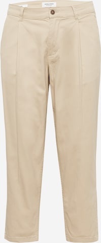 Pantaloni con pieghe 'Bill Rico' di JACK & JONES in beige: frontale
