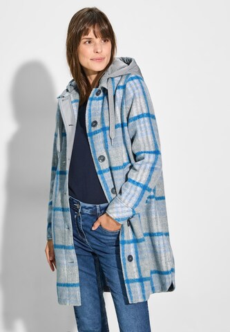 CECIL Langes Overshirt in Blau: Vorderseite