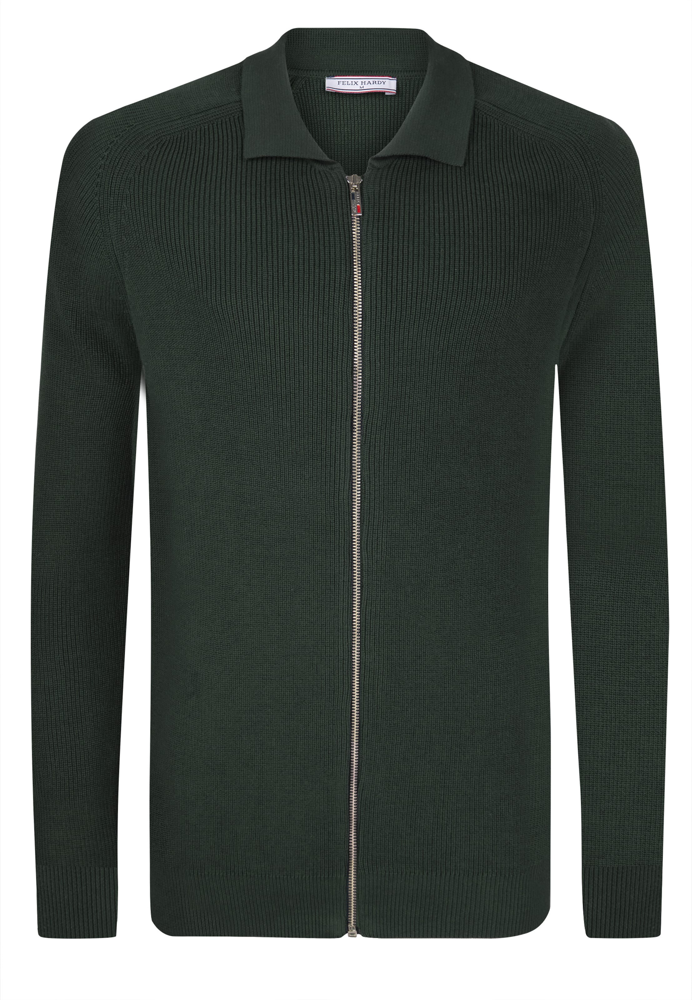 Felix Hardy - Casaco de malha em verde: frente