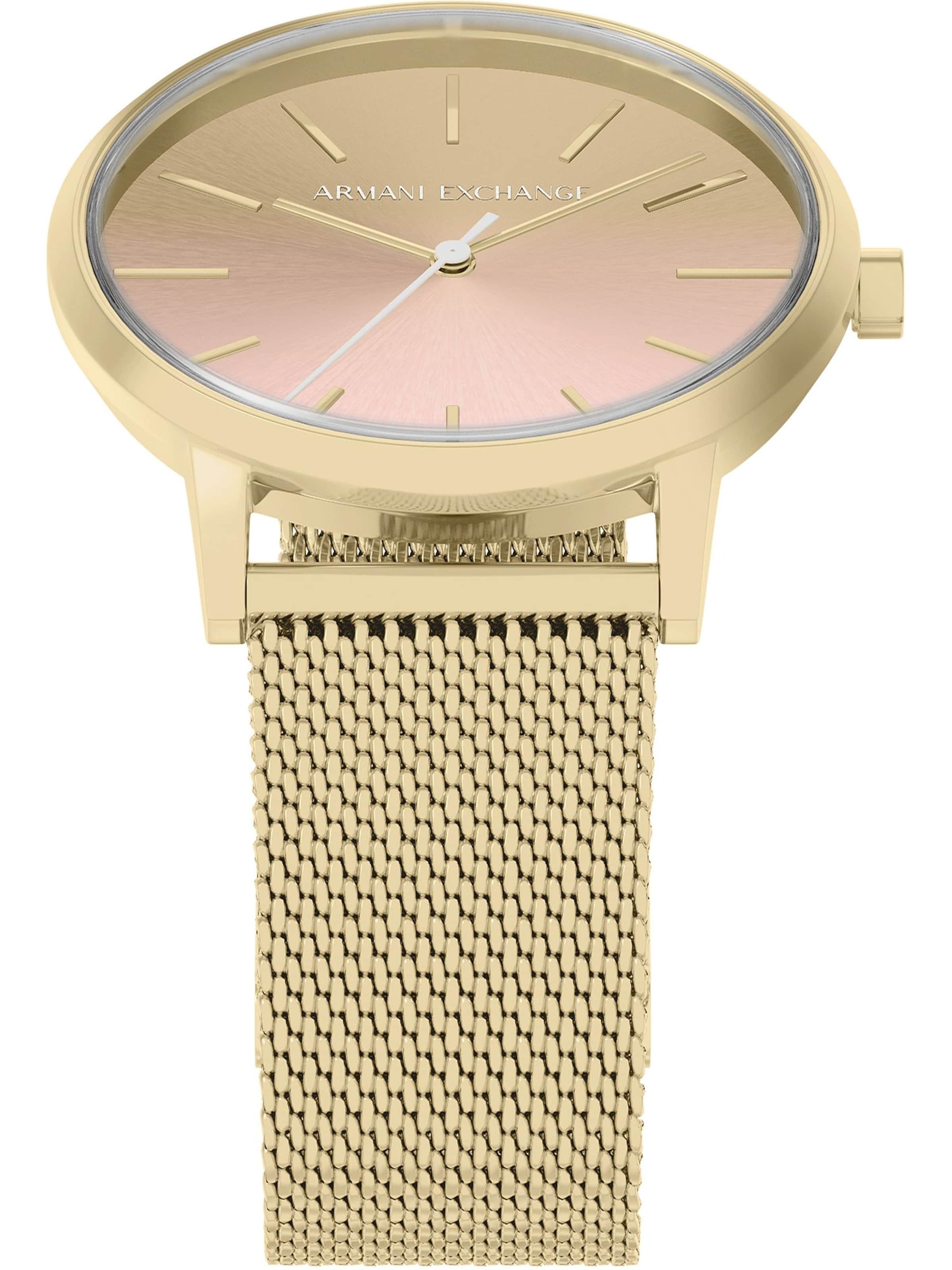 ARMANI EXCHANGE Analoguhr in Gold