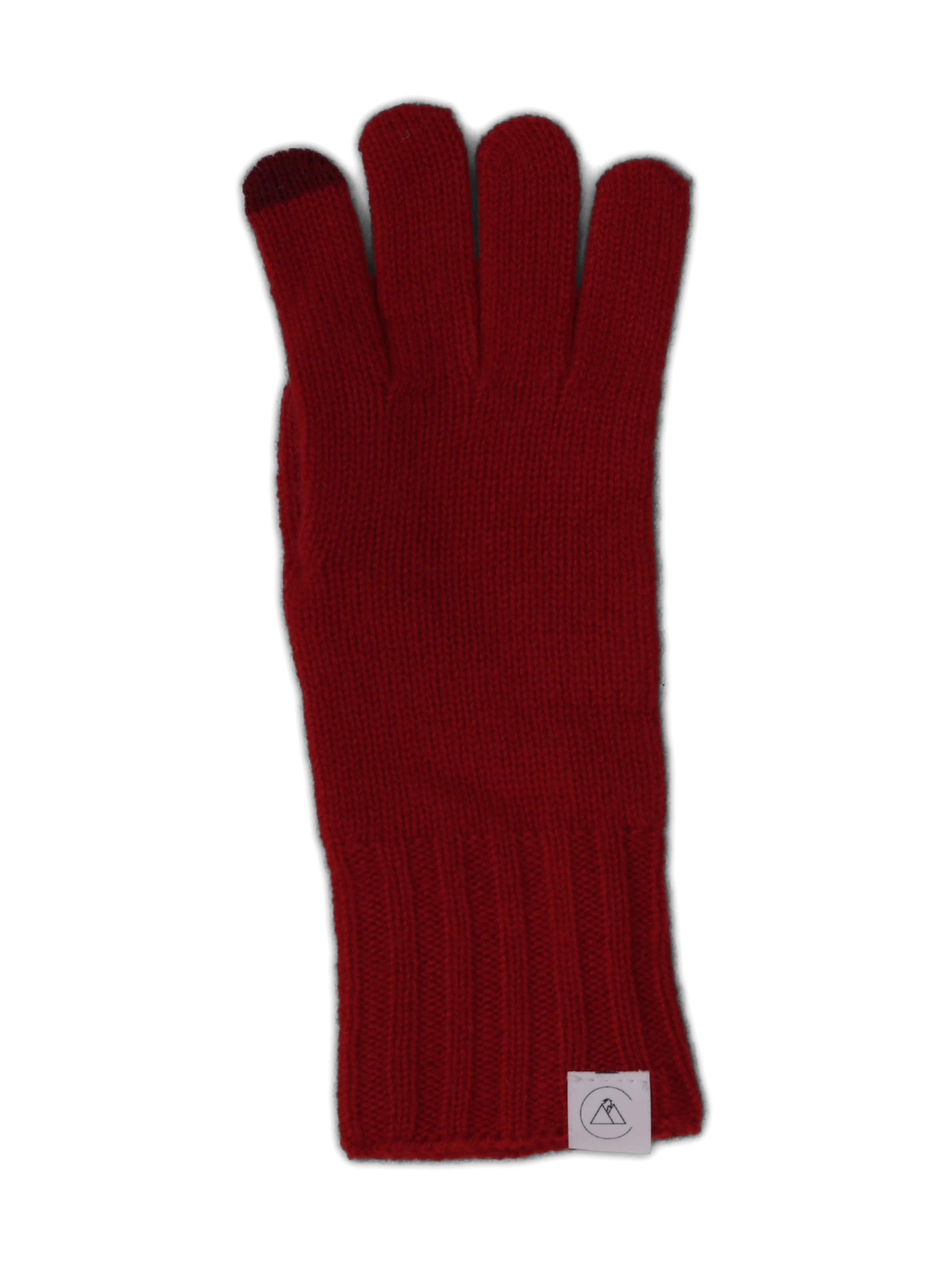 Gants CASH-MERE.CH en rouge