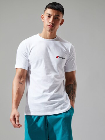 Berghaus T-Shirt 'Heritage' in Weiß: Vorderseite