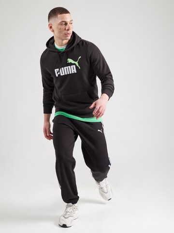 PUMASportska sweater majica 'Ess 2 No. 1' - crna boja
