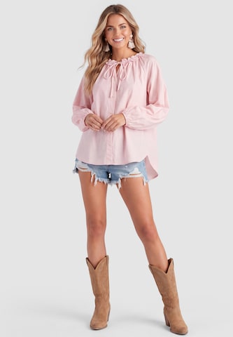 IZIA - Blusa en rosa