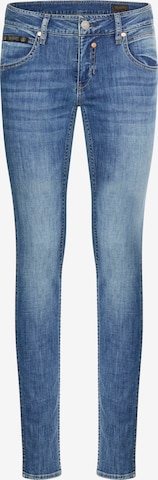 Herrlicher Flared Jeans in Blau: Vorderseite
