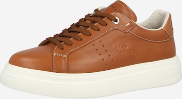La Martina - Sapatilhas baixas em castanho: frente