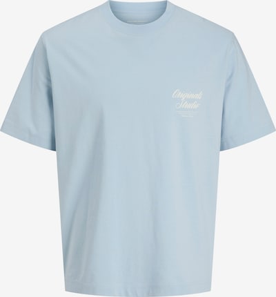 JACK & JONES T-Krekls 'JORNORREBRO', krāsa - debeszils / balts, Preces skats