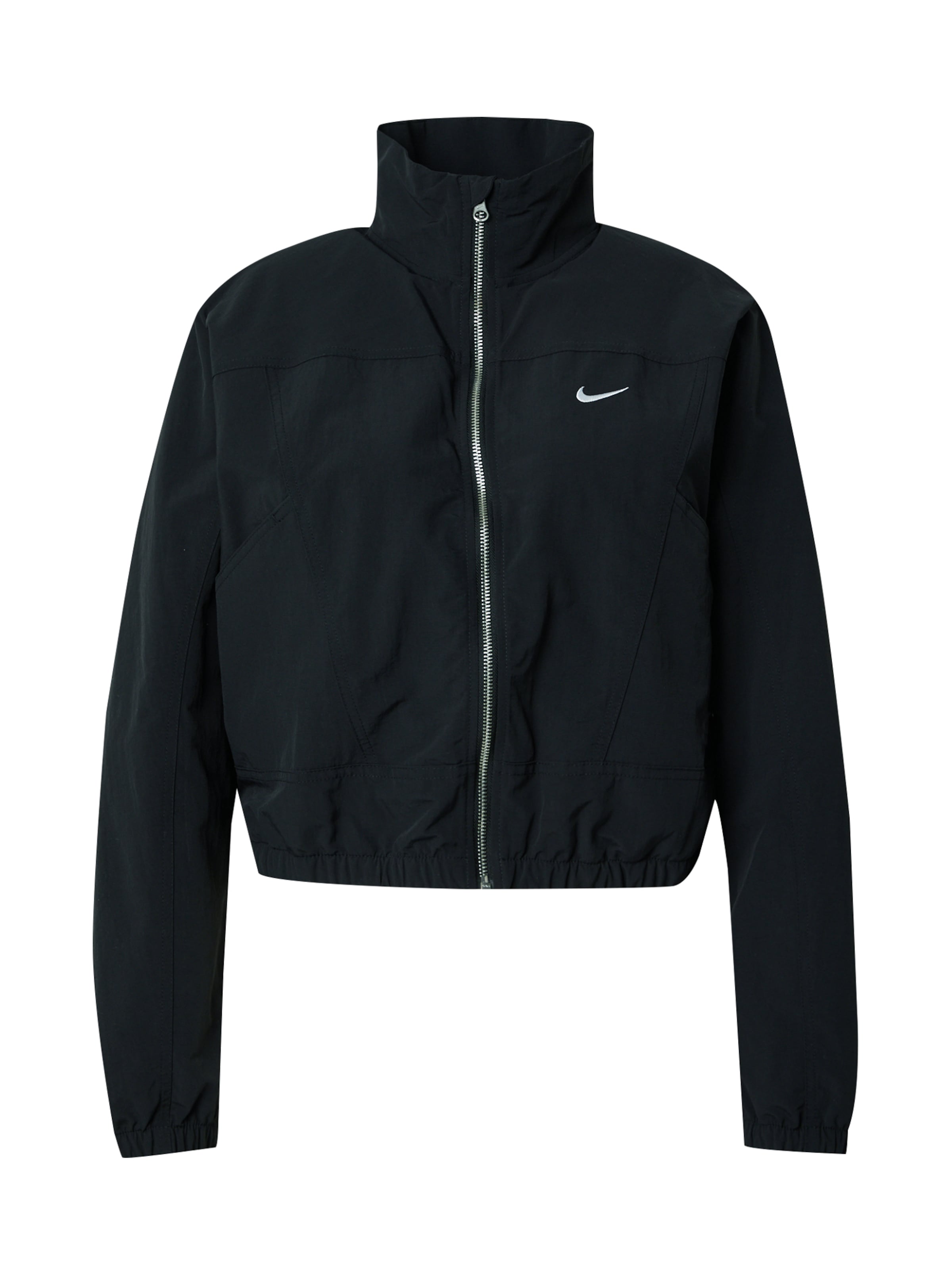 Nike Sportswear Φθινοπωρινό και ανοιξιάτικο μπουφάν 'Everything' σε μαύρο: μπροστά