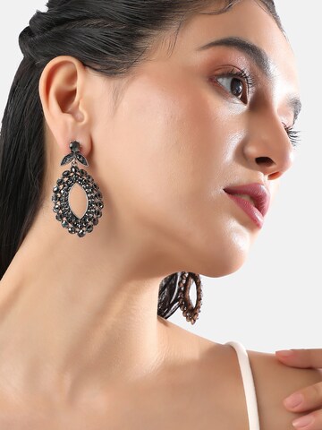 Boucles d'oreilles 'Rencho' SOHI en argent : devant